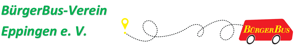 2020.02.05. BürgerBus Logo mit Schleife als Kopf
